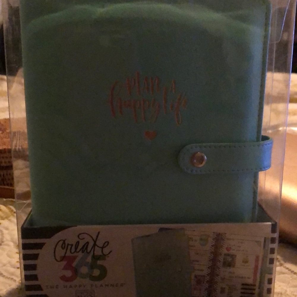 Create 365 Happy Planner Mini Cover - Mint Green